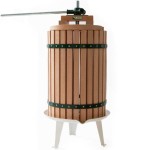 Presă de struguri cu o capacitate de 30L