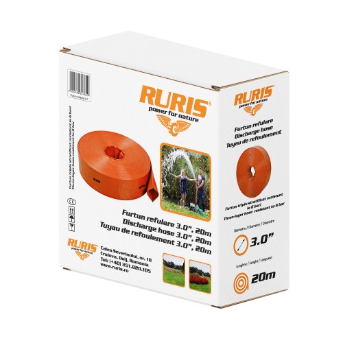 Furtun refulare 3,0"