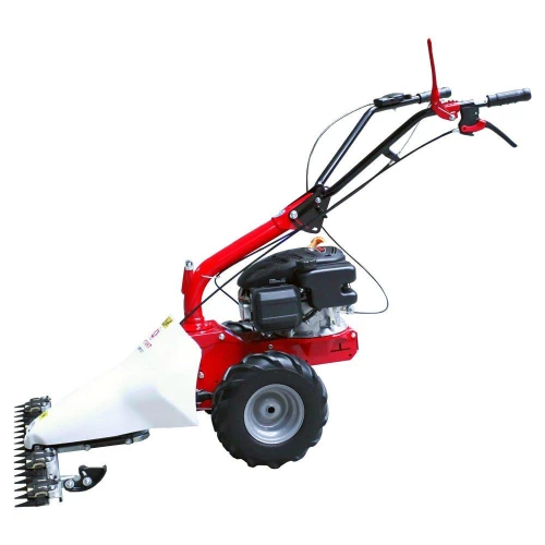 Motocoasă Rotakt ROMTC87, Motor LONCIN 140 cmc, 3.9 CP, Lățime de lucru de 87 de cm, Roti cauciuc pline, 13x5.00-6