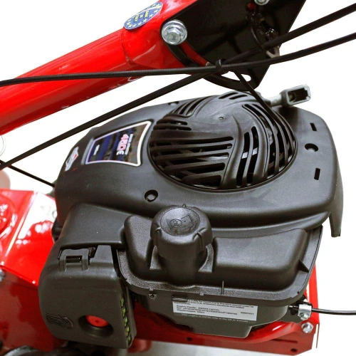 Motocoasă cu lamă Rotakt ROMTC87, Motor Briggs&Stratton, 3.5 CP, 125 CC, 4 timpi, Lățime tăiere 87 cm, Roți cauciuc pline 13x5.00-6