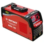 Aparat de tip invertor pentru sudura MMA, ROTAKT MMA 180 cu valiza