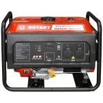Generator De Curent Pe Benzină Rotakt ROGE3000 3.0 KW, AVR, Voltmetru, Iesire De 12V, Consum de 1,09L/oră