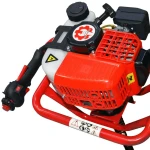 Motoburghiu de pamant Rotakt MTBG250/805 + Kit burghiu 100 mm si 200 mm si cuplaj elastic