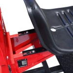 Remorca motocultor Rotakt REM500, capacitate maxim 500 kg, basculabila