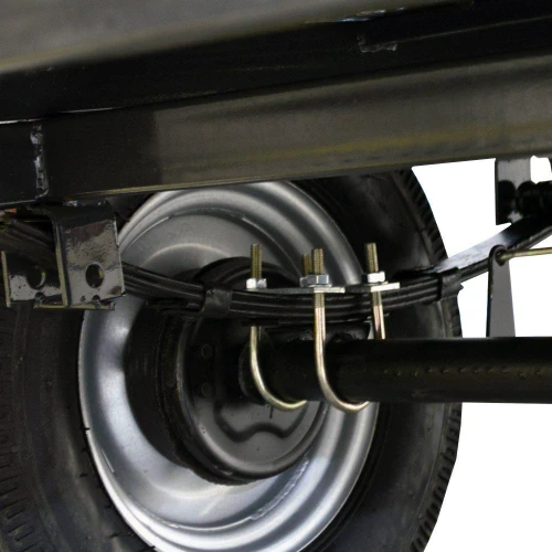 Remorca motocultor Rotakt REM600, capacitate maxim 500 kg, basculabila