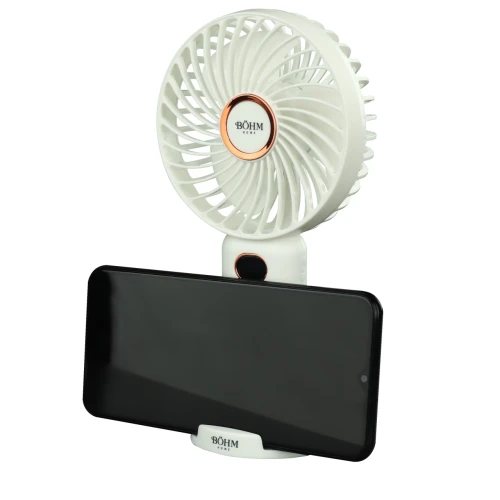 Ventilator Portabil 4" cu USB și Acumulator BÖHM BSF-F11