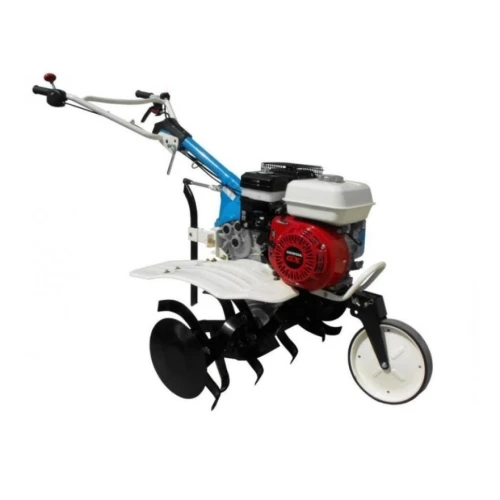 Motosapa AGT 5580/4 motor HONDA GX160 5.5 CP benzina latime lucru 80 cm freze roti cauciuc rarita fixa