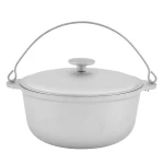 Ceaun tuci aluminiu alimentar cu capac, capacitate 3 litri ROTOR