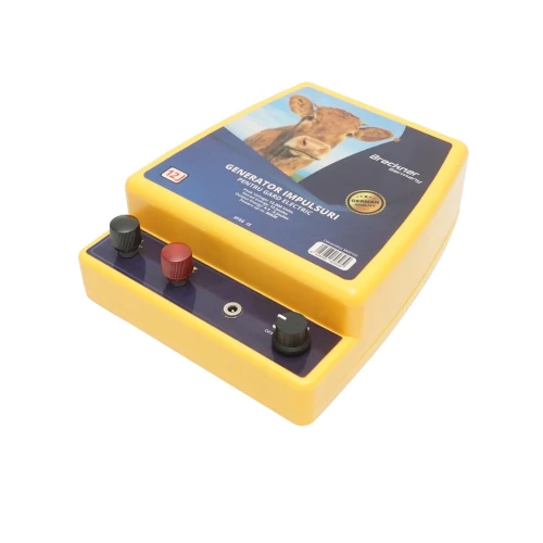 Aparat generator de impulsuri 12 Joule pentru gard electric 12V/220V Breckner Germany