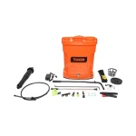 Pompa de stropit, vermorel 2 in 1 manuala si electrica cu rezervor 16L, baterie 12V/8Ah THOR