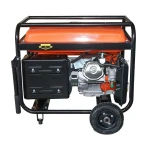 Generator electric 5.5kW/220V, motor pe benzina 15CP, pornire electrica/manuala THOR