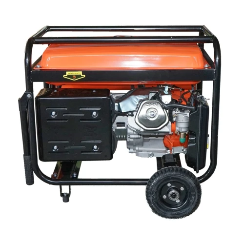 Generator electric 5.5kW/220V, motor pe benzina 15CP, pornire electrica/manuala THOR