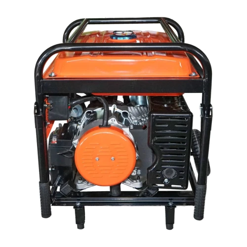 Generator electric 5.5kW/220V, motor pe benzina 15CP, pornire electrica/manuala THOR
