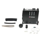 Incalzitor stationar, sirocou economic 12-24V, 5KW cu display LCD si telecomanda Bourget