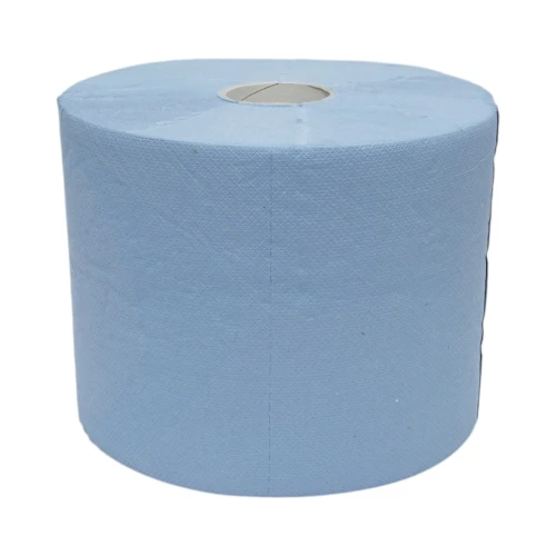 Set 2 role lavete industriale 3 straturi hartie albastra 36x22cm Celtex Superblue S 500 portii/rola 59612