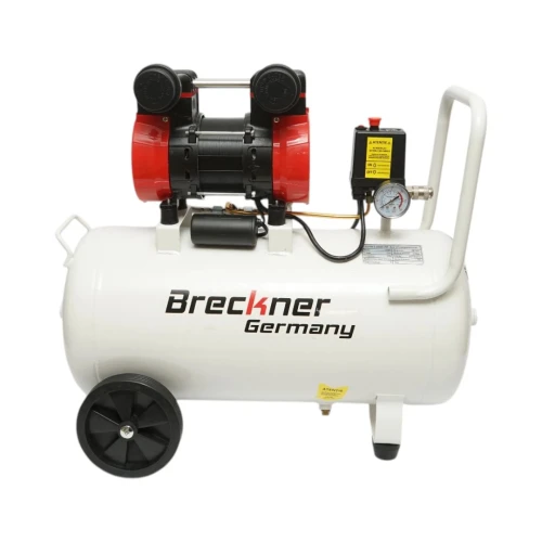 Compresor aer 50L, motor 2 cilindri 1.5KW/2.1CP, presiune maxima 8 bar, volum aer aspirat 155L/min Breckner Germany