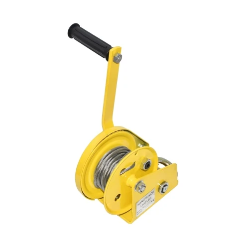 Troliu manual 544Kg, lungime cablu otel 5m, grosime fi 4mm
