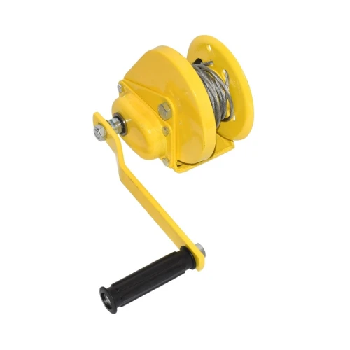 Troliu manual 544Kg, lungime cablu otel 5m, grosime fi 4mm