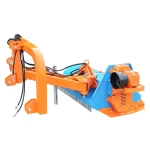 Tocatoare BCR140 cu prindere laterala, latime de lucru 1380mm potrivita pentru tractor 40-70CP 495Kg Breckner Germany