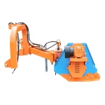 Tocatoare BCR140 cu prindere laterala, latime de lucru 1380mm potrivita pentru tractor 40-70CP 495Kg Breckner Germany