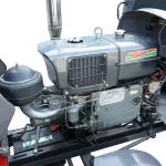 Tractor 22CP 4x2 cu freza, plug si cardan BAISAN