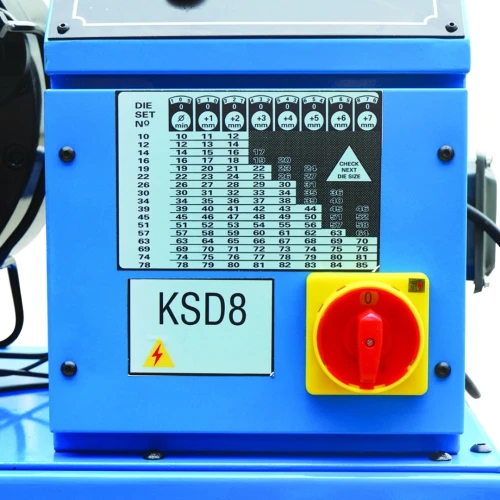 Masina de sertizat furtunuri hidraulice fi6-51mm 220V 3kW cu schimbare rapida Breckner Germany