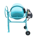 Betoniera 800W, volum cuva 200L, pinion si coroana din fonta 58 Kg