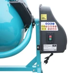 Betoniera 800W, volum cuva 200L, pinion si coroana din fonta 58 Kg