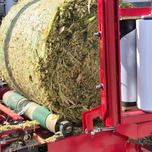 Presa de balotat si infoliat siloz electrica 380V cu folie 330mm si plasa 720mm