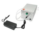 Aparat de muls 60W, 220V cu 1 post pentru vaci, bidon inox 14L