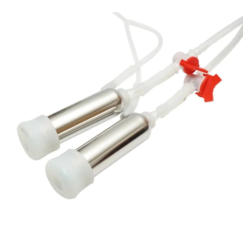 Aparat de muls 60W, 220V cu 1 post pentru vaci, bidon inox 14L