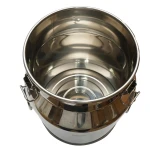 Aparat de muls 60W, 220V cu 1 post pentru vaci, bidon inox 14L