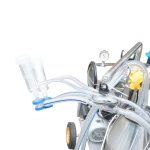 Aparat de muls oi 1 post 750W, 220V bidon inox 25L, grup de muls cu 2 mansoane, presiune vid 40-50 kPa, pulsatii 60-80 cpm