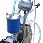 Aparat de muls oi si capre 1 post 550W, 220V bidon inox 25L, grup de muls cu 2 mansoane, presiune vid 45-50 kPa, pulsatii 60-80 cpm