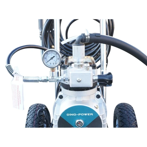 Pompa de vopsit airless profesionala cu membrana 2kW, 220V, debit 4 L/min, duza 521, presiune maxima 220 bar X D990 