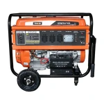 Generator electric 5.5kW/220V, motor pe benzina 15CP, pornire electrica/manuala THOR