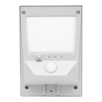 Lampa solara LED 2W, 6500K, IP44 cu senzor de miscare, panou solar si baterie Breckner Germany