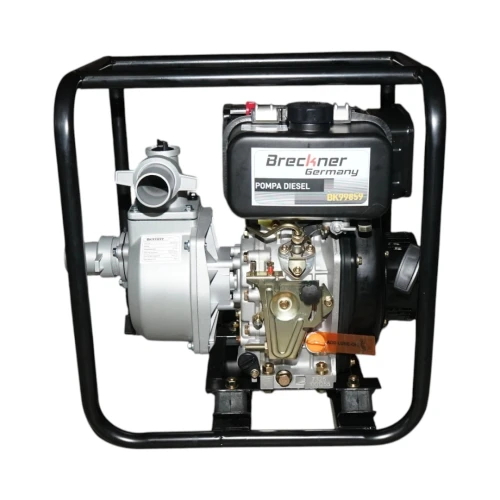 Motopompa diesel 5CP, 2 toli, debit 36m3/h, adancime absorbtie 8m, inaltime refulare 25m Breckner Germany