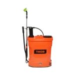Pompa de stropit, vermorel 2 in 1 manuala si electrica cu rezervor 16L, baterie 12V/8Ah THOR