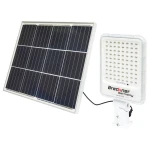 Proiector LED 30W cu panou solar si baterie 3,2V/40Ah si suport articulat Breckner Germany