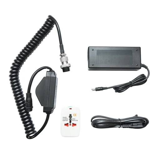 Sistem de curatat panouri solare fotovoltaice cu 2 perii, baterie 24V,/26Ah si brat de pana la 7.5 m