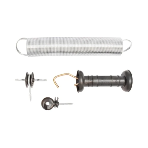 Kit complet gard electric 12V, 14 Joule sarma 1000m cu panou solar 20W si 100 izolatori Breckner Germany
