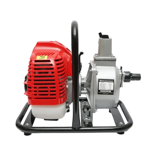 Motopompa pe benzina 1.5CP, 1 tol, debit 6.5 m3/h, adancime 8m, inaltime 30m motor 2 timpi Breckner Germany
