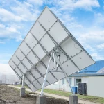 Sistem complet montare, structura tracker solar automat 8.2 KW, est-vest 14 panouri de 590W Breckner Germany