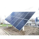 Sistem complet montare, structura tracker solar automat 8.2 KW, est-vest 14 panouri de 590W Breckner Germany