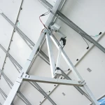 Sistem complet montare, structura tracker solar automat 8.2 KW, est-vest 14 panouri de 590W Breckner Germany