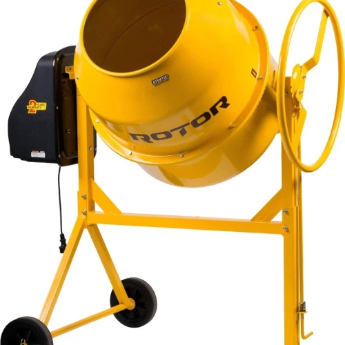 Betoniera 230L cu motor acoperit ROTOR RB230 1200 W, 29.5 rpm