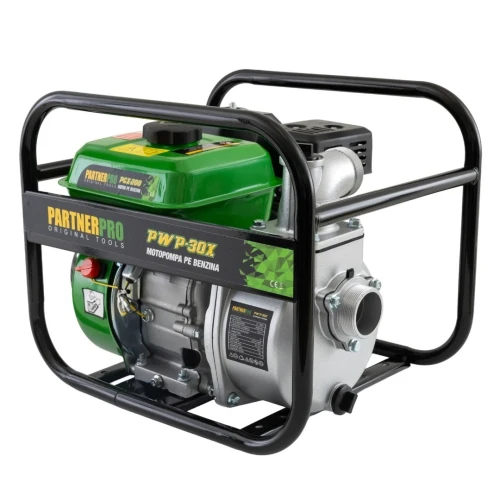 Pompă de apă pe benzină 2" PARTNERPRO PWP30X, 30 m³/h, 6.5 HP , MOTOR 4T