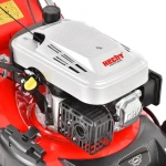 Masina de tuns iarba, pe benzina HECHT 5484 SXE 5IN1, motor de 135 cm3, cu o putere nominala de 2,4 kW, capacitate cos 60 l, cu 4 viteze de deplasare