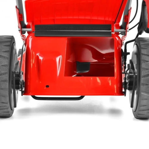 Masina de tuns iarba, pe benzina HECHT 5484 SX 5 IN 1, motor de 135 cc, cu o putere nominala de 2,4 kW, capacitate cos 60 l, cu 4 viteze de deplasare